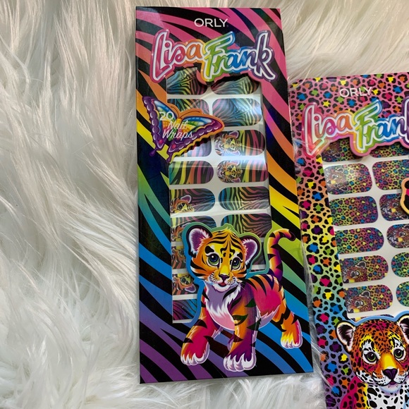 *SOLD*Orly x Lisa Frank Nail Wraps Bundle - Picture 2 of 6